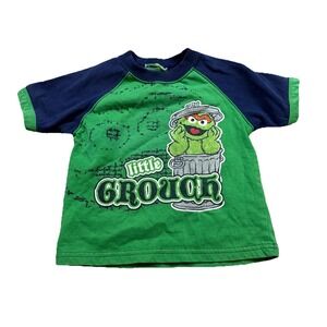 Sesame Street Grouch Boys Graphic Street Elmo Vintage Cartoon S